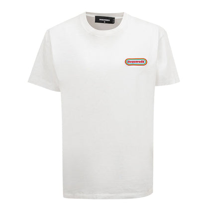 Dsquared² Chic White Cotton Staple Tee