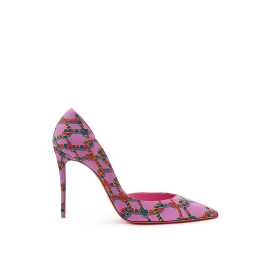 Christian Louboutin Elegant Pink Raso Pumps for Evening Elegance