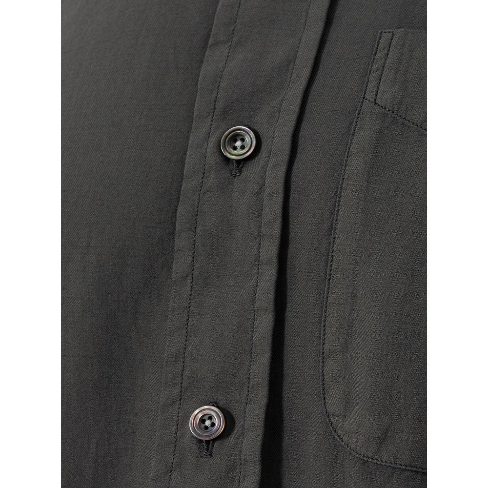 Tom Ford Elegant Gray Cotton Shirt for Men