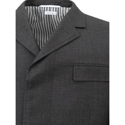 Thom Browne Classic Gray Wool Jacket