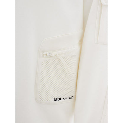 C.P. Company Elevated White Cotton Sweater for Men