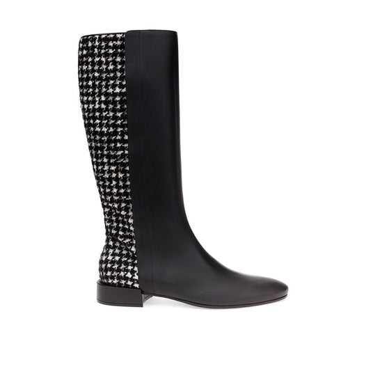 Dolce & Gabbana Elegant Black Leather Boots