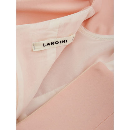 Lardini Elegant Orange Viscose Dress