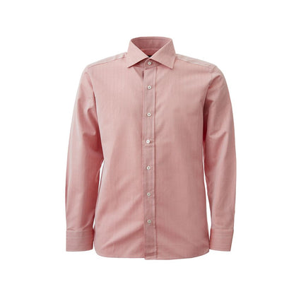 Tom Ford Elegant Pink Cotton Shirt for Men