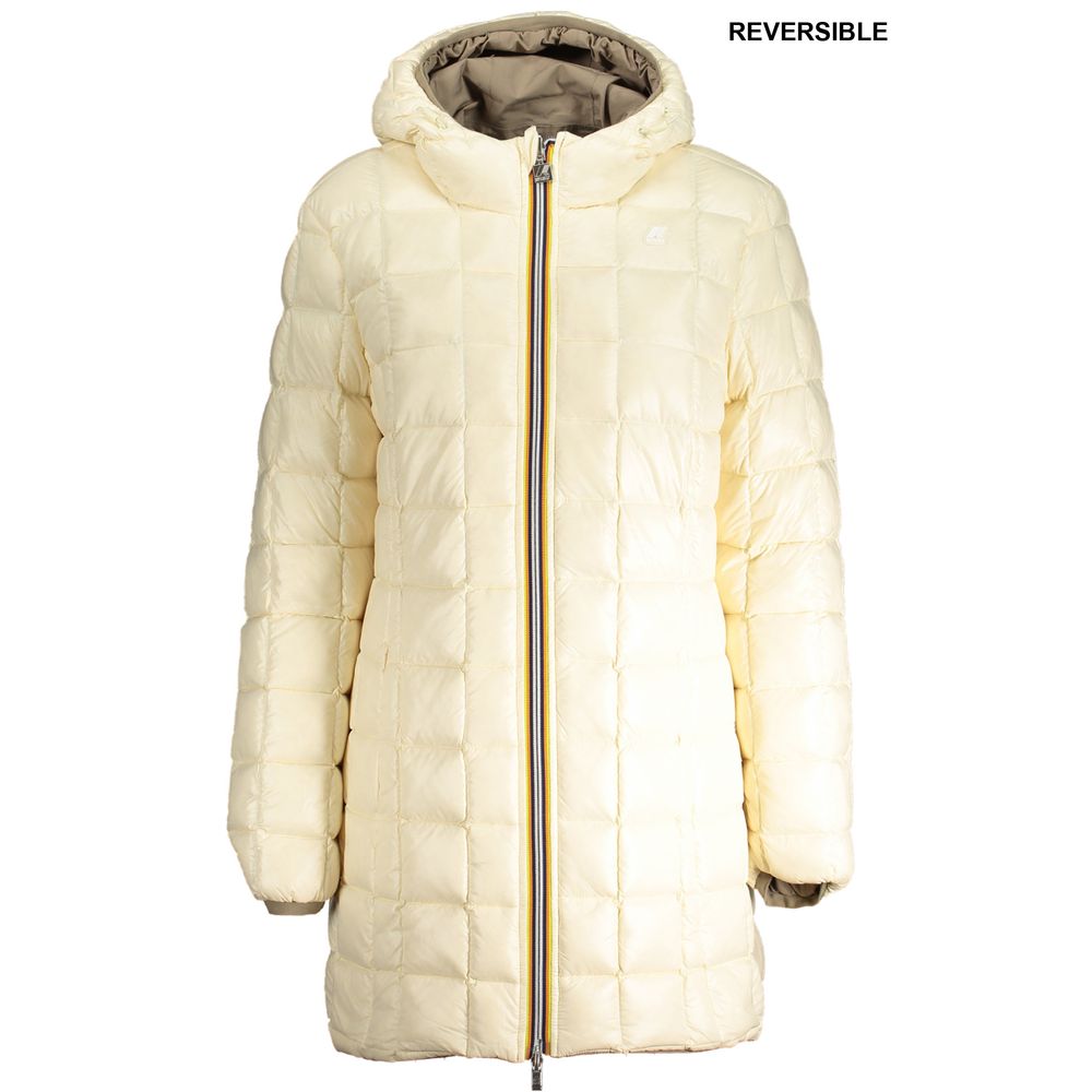 K-WAY Beige Polyester Jackets & Coat