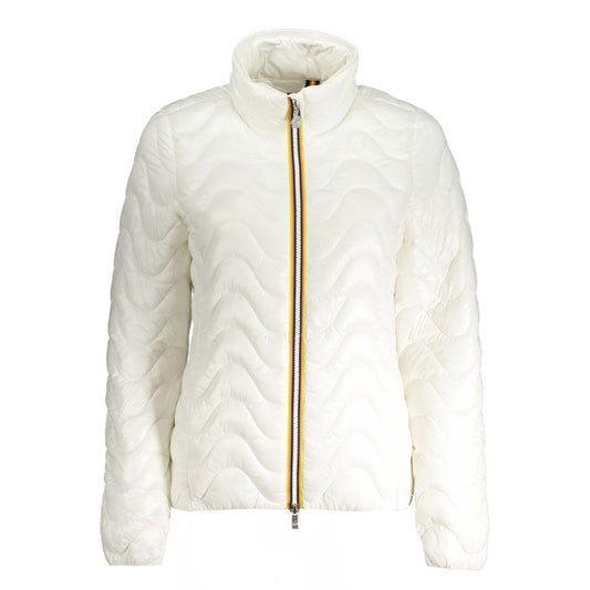 K-WAY White Polyamide Jackets & Coat