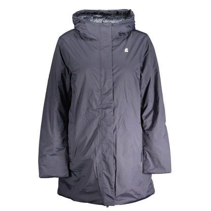 K-WAY Blue Polyamide Jackets & Coat