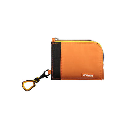 K-WAY Orange Polyamide Wallet