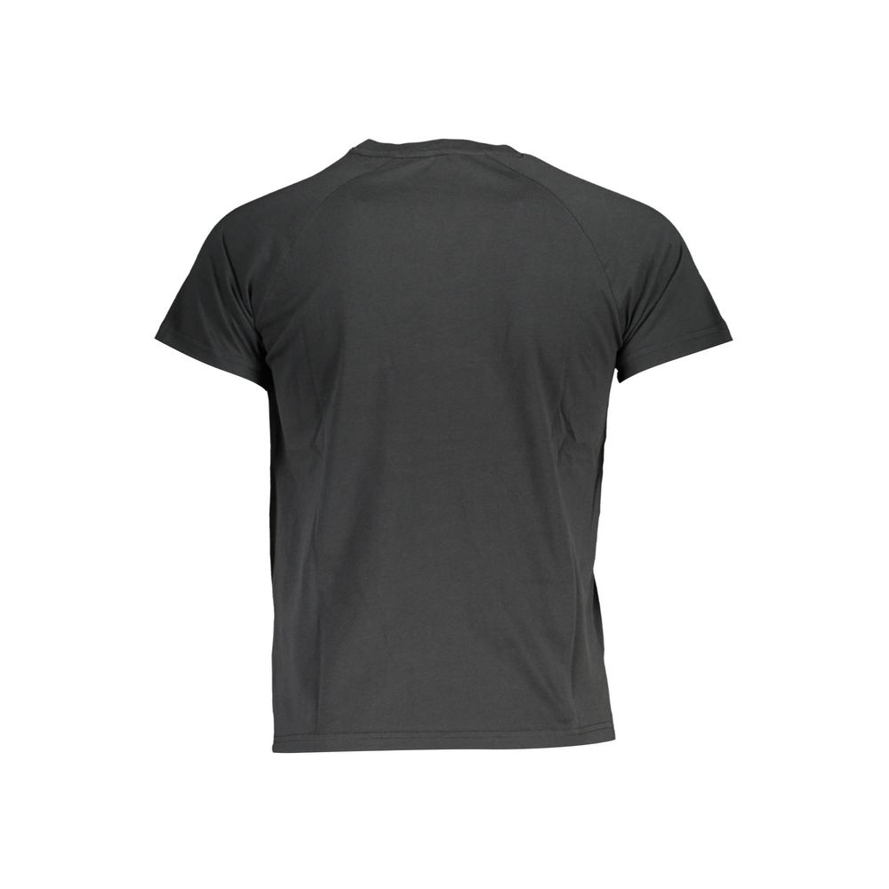 K-WAY Sleek Cotton Round Neck Tee with Logo Detail