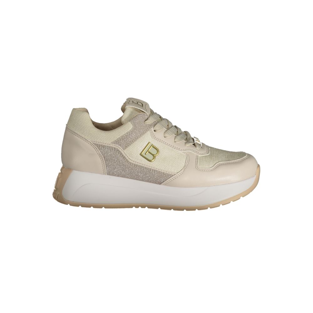 Laura Biagiotti Beige Polyester Sneaker