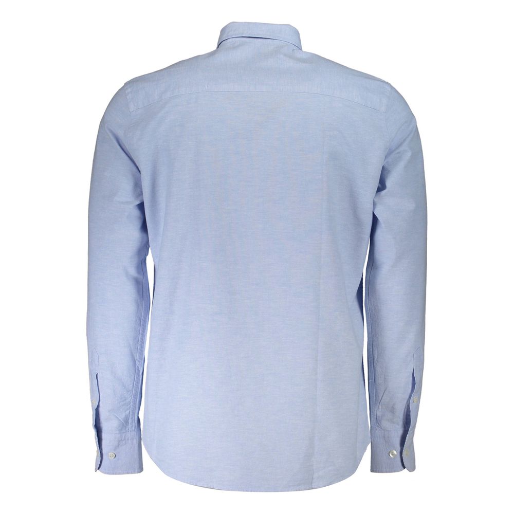 North Sails Elegant Light Blue Cotton Shirt for Men