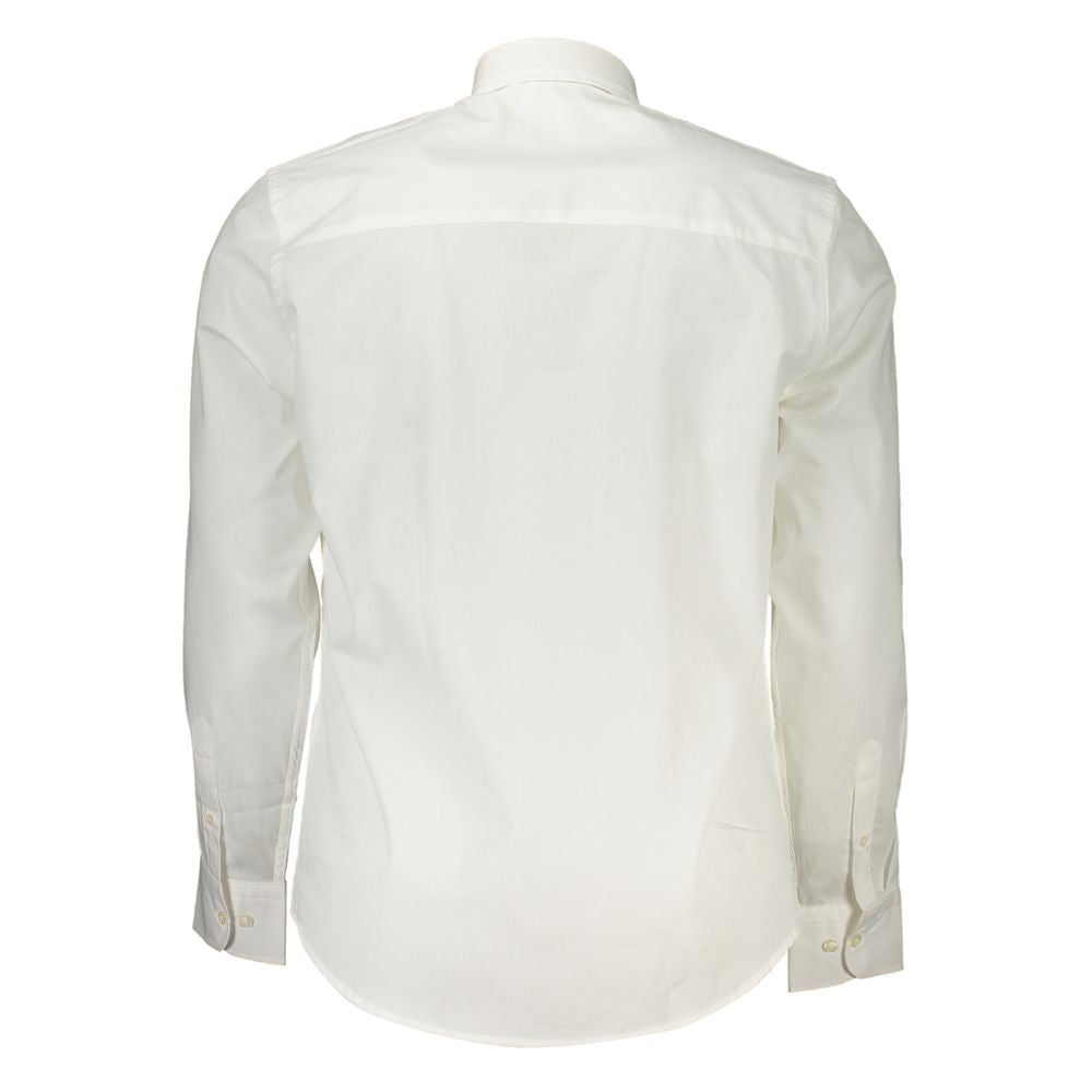 North Sails Elegant Long-Sleeved White Shirt - Regular Fit