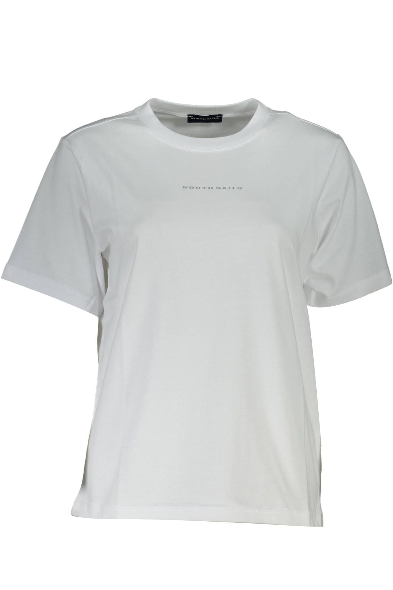 North Sails Eco-Conscious White Tee with Signature Print