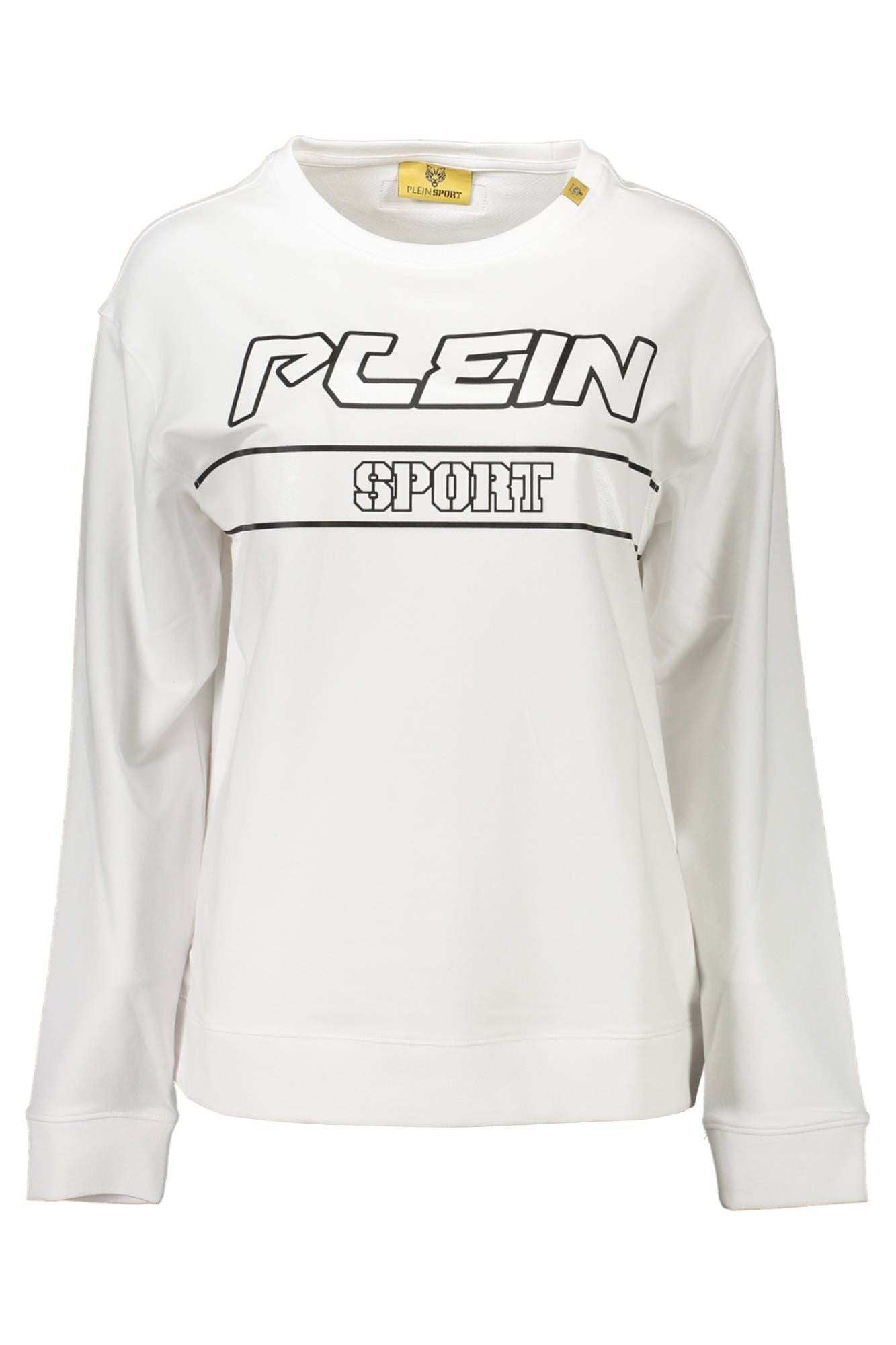 Plein Sport Chic Contrast Detail Long Sleeve Sweatshirt