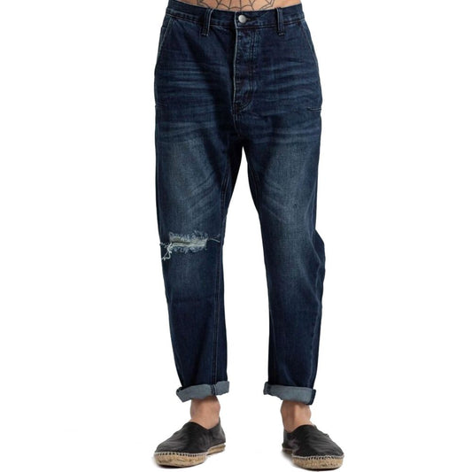 One Teaspoon Blue Cotton Jeans & Pant