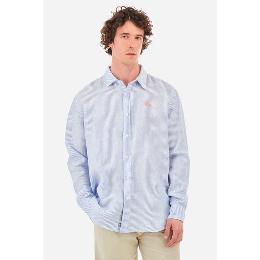 La Martina White Cotton Shirt