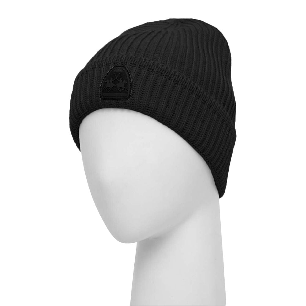 La Martina Black Polyester Hats & Cap