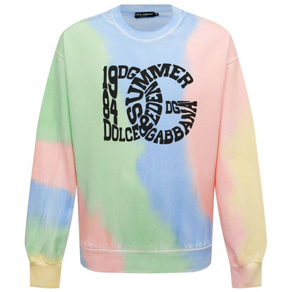 Dolce & Gabbana Multicolor Cotton Sweater