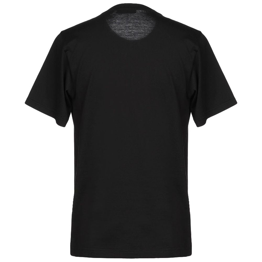 Dolce & Gabbana Black Cotton T-Shirt