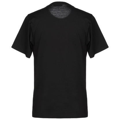 Dolce & Gabbana Black Cotton T-Shirt