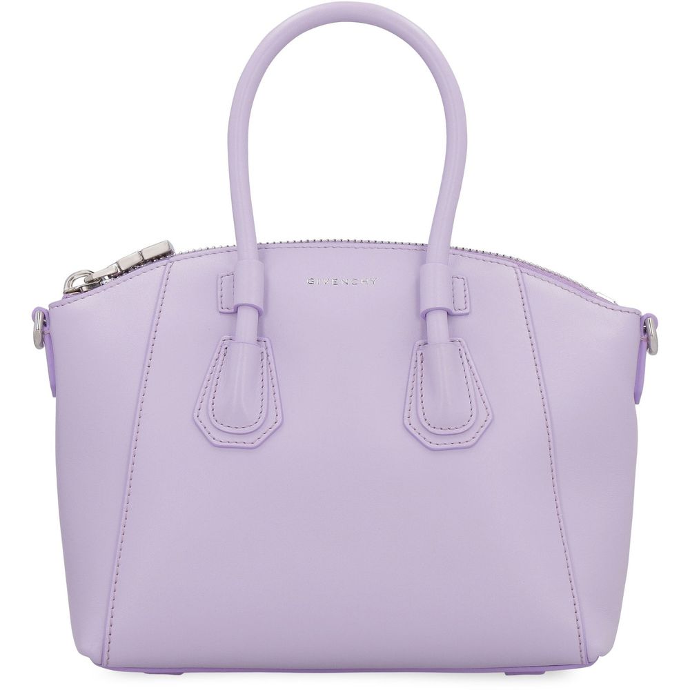 Givenchy Purple Leather Di Calfskin Handbag