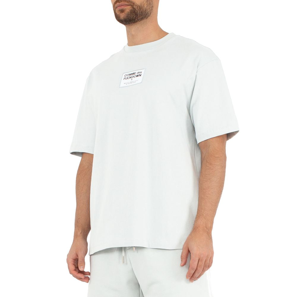 Comme Des Fuckdown White Cotton T-Shirt