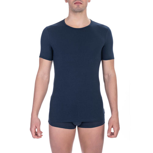 Bikkembergs Essential Crew Neck Cotton Blend Tees