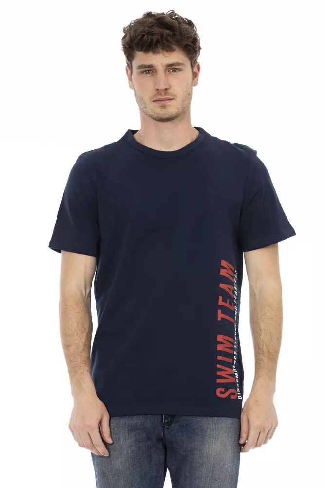 Bikkembergs Army Cotton Blend Printed T-shirt