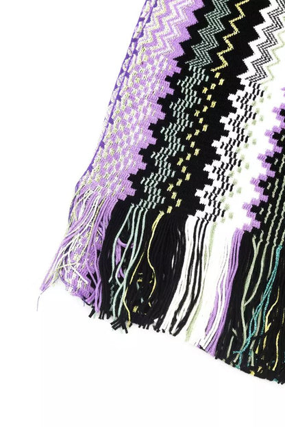 Missoni Geometric Fantasy Fringed Scarf