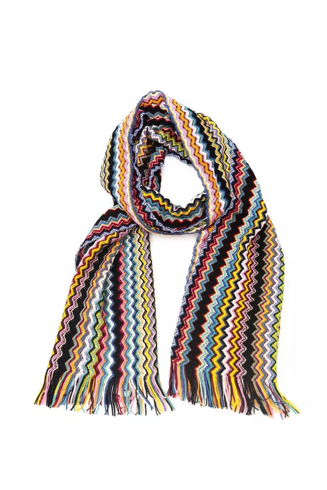 Missoni Fringed Geometric Fantasy Scarf