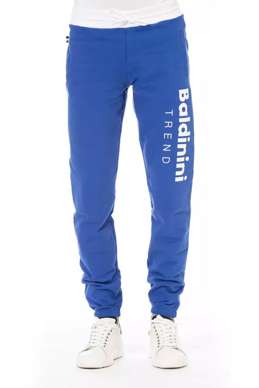 Baldinini Trend Elegant Fleece Sport Pants - Lace-Up & Logo Detail