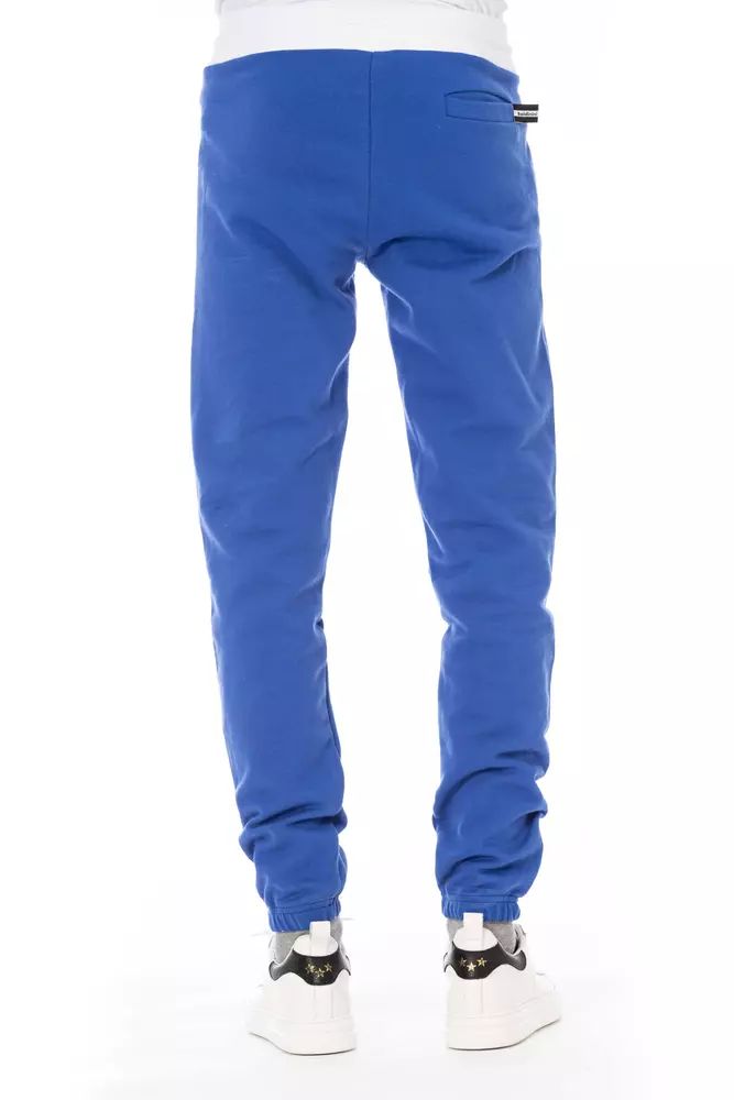 Baldinini Trend Elegant Fleece Sport Pants - Lace-Up & Logo Detail