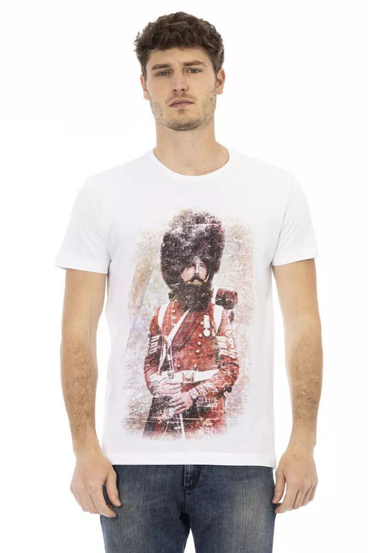 Trussardi Action Elegant Short Sleeve Round Neck T-shirt