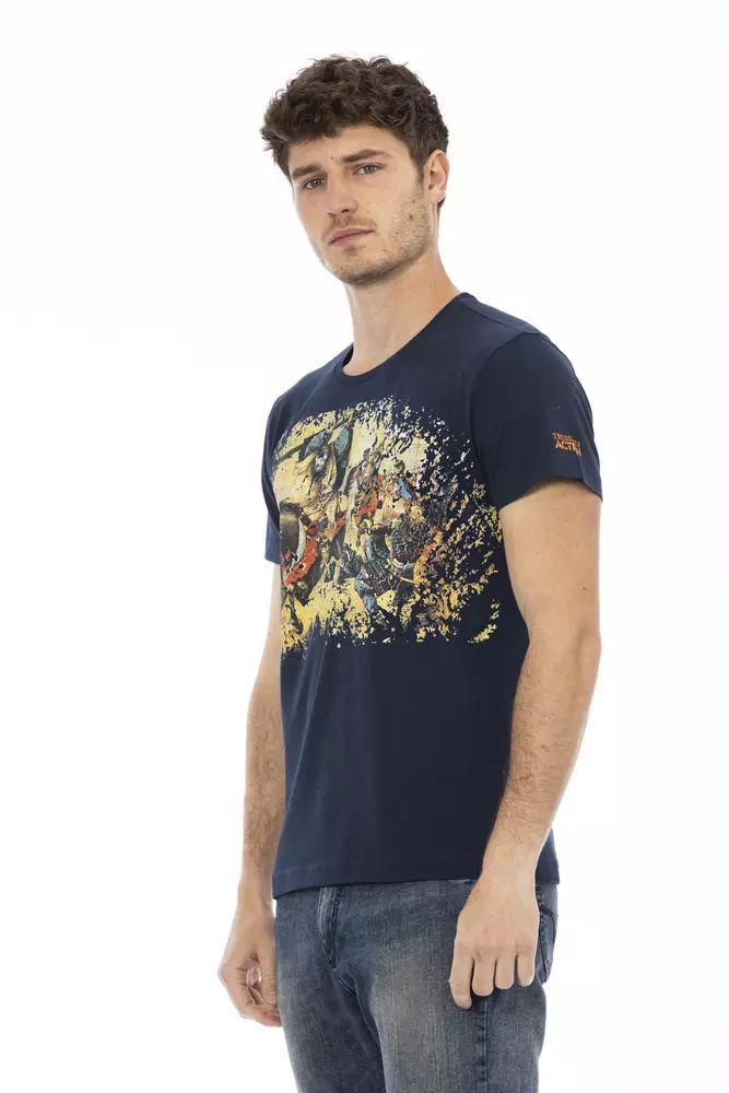 Trussardi Action Elegant Round Neck Short Sleeve Tee