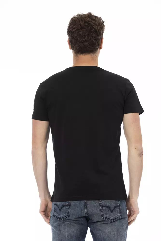 Trussardi Action Elegant Short Sleeve Designer Tee