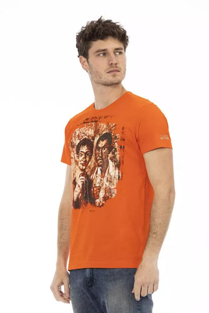 Trussardi Action Sunset Hue Cotton Blend Tee