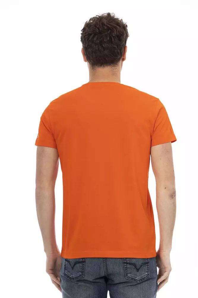 Trussardi Action Sunset Hue Cotton Blend Tee