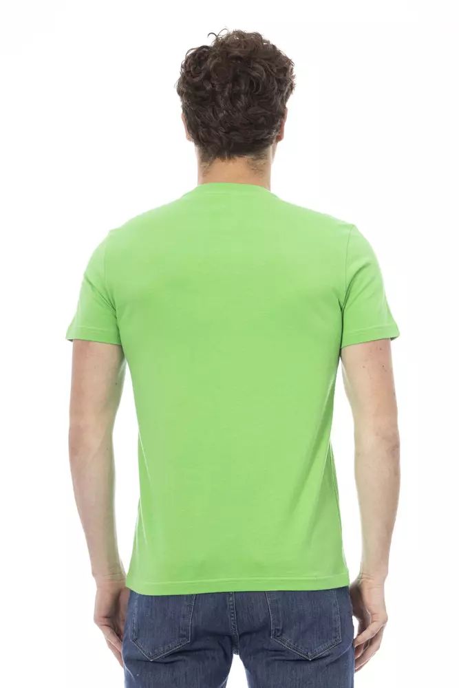 Baldinini Trend Emerald Envy: Chic Round Neck Tee