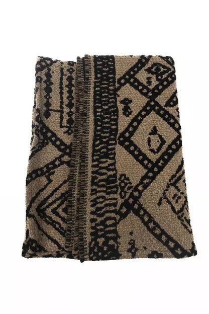 Alpha Studio Scandinavian Jacquard Double-Face Stole