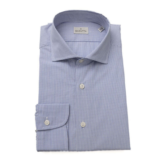 Bagutta Elegant Cotton French Collar Dress Shirt