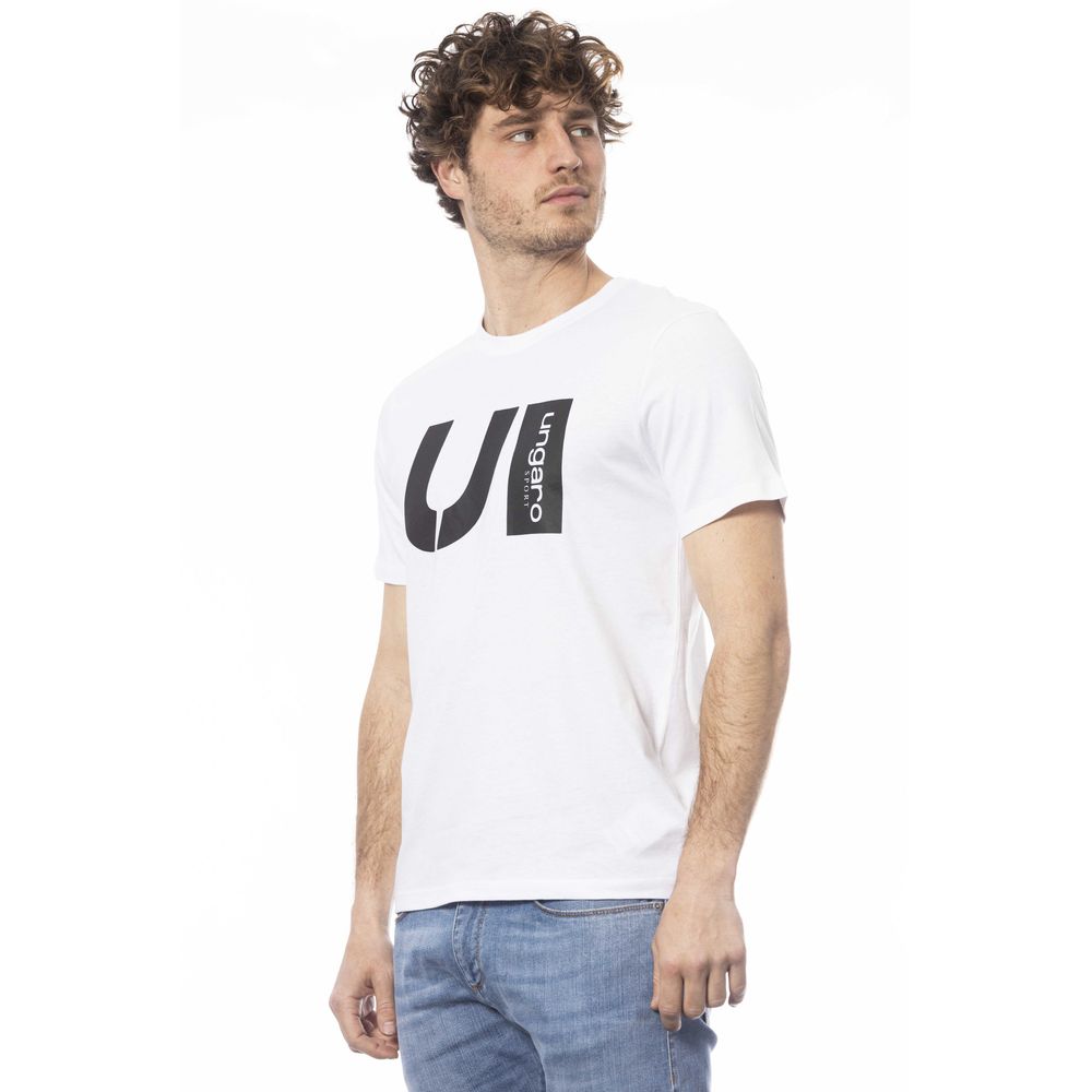 Ungaro Sport Elegant Crew Neck Cotton Tee