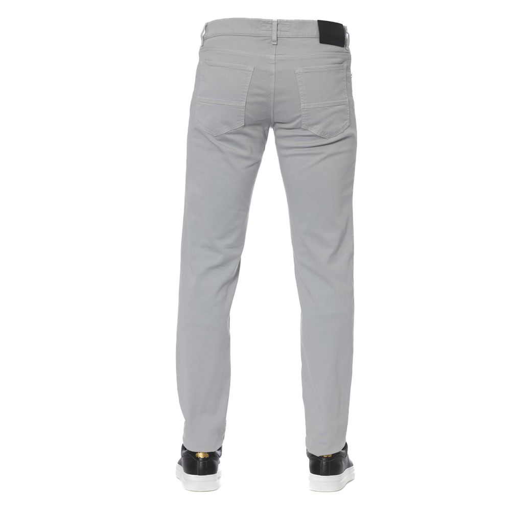 Trussardi Jeans Elegant Gray Cotton Stretch Jeans