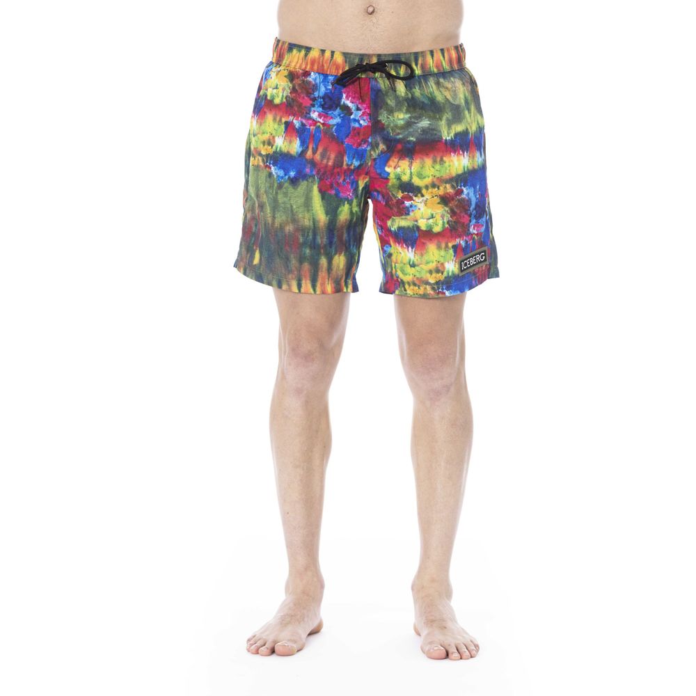 Iceberg Multicolor Polyester Swimwear