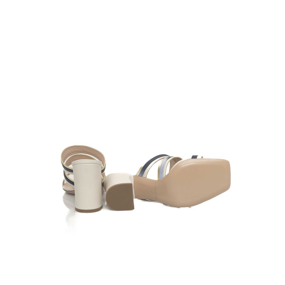 Cerruti 1881 White GOAT Leather Sandal