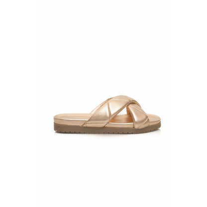 Cerruti 1881 Beige Sheepskin Sandal