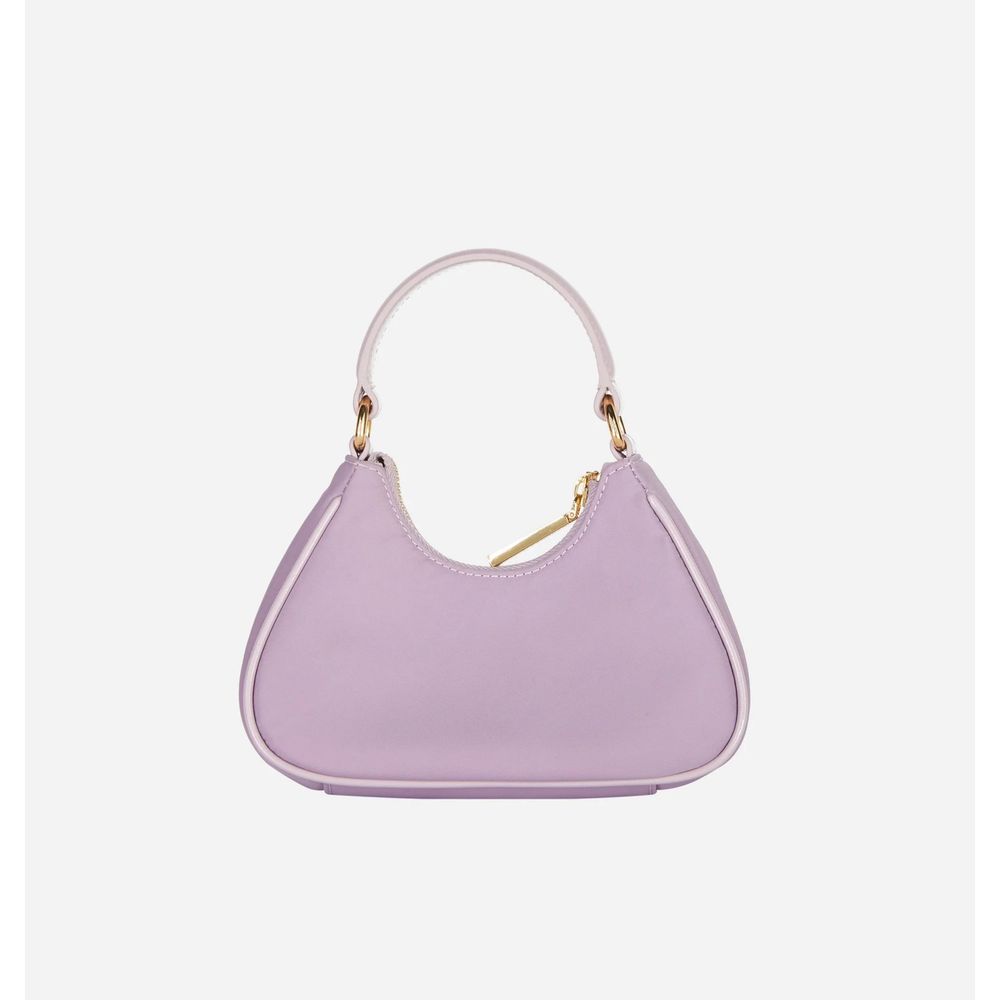 Chiara Ferragni Purple Fabric Handbag