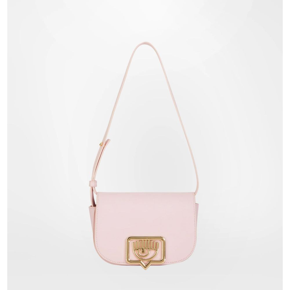 Chiara Ferragni Pink Fabric Shoulder Bag