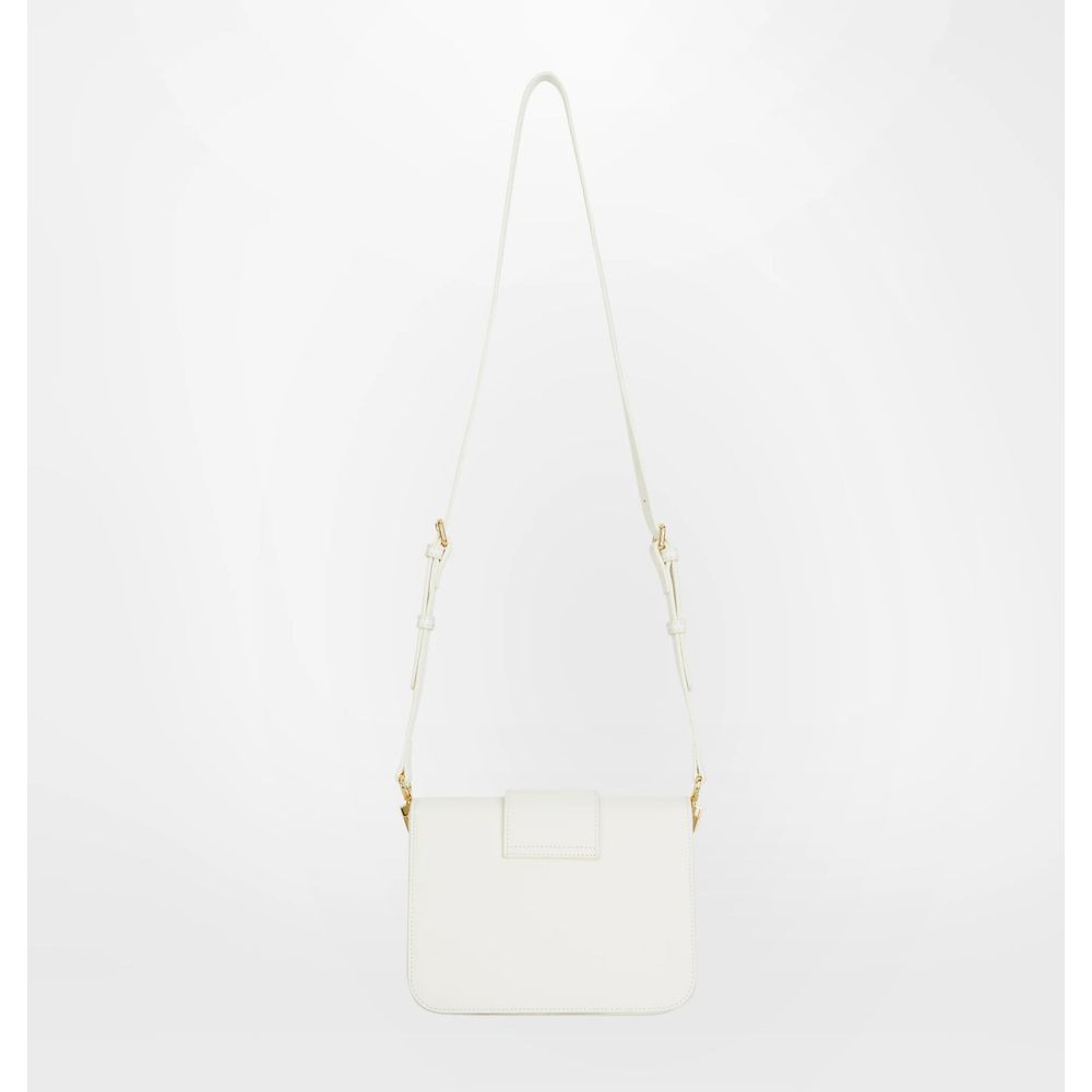 Chiara Ferragni White Fabric Crossbody Bag