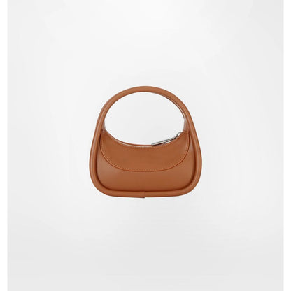 Chiara Ferragni Brown Fabric Handbag