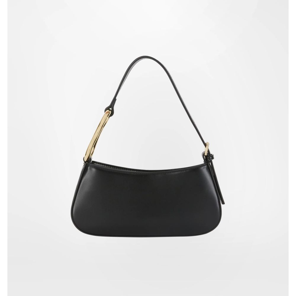 Chiara Ferragni Black Fabric Shoulder Bag